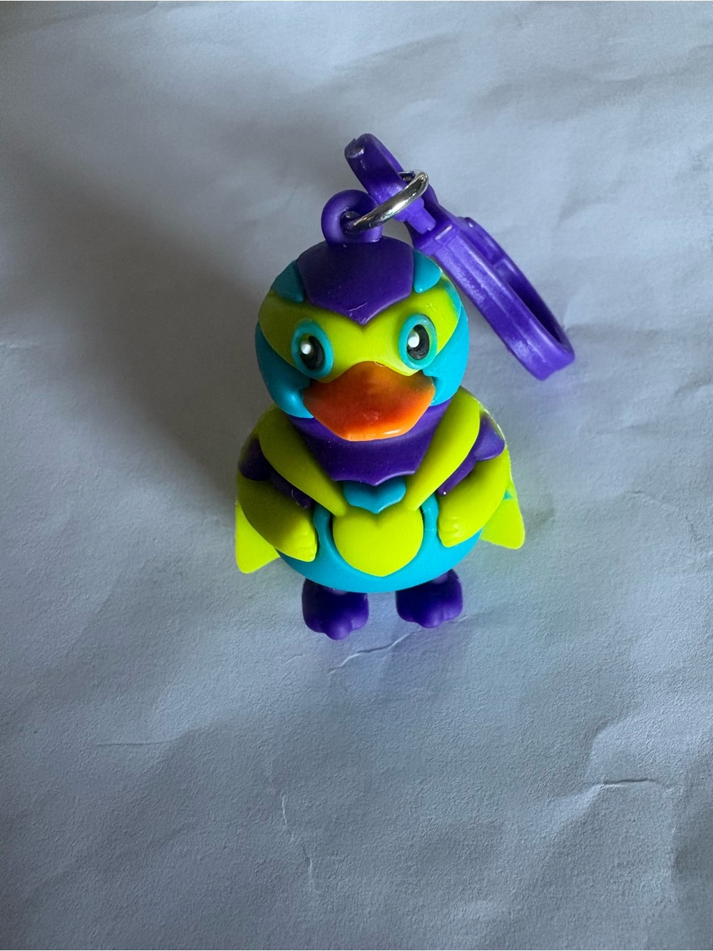 Kids Heart Challenge 2024 2025 duck keychain “Ace” American Heart Association